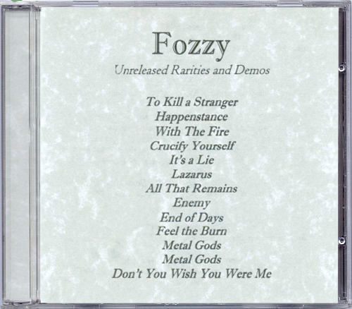 Fozzy - Unreleased Rarities And Demos
