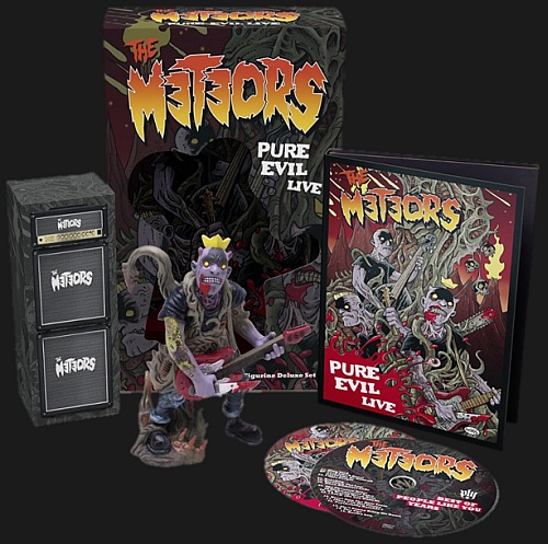 The Meteors - Pure Evil Live. 30th Anniversary Figurine Deluxe Set